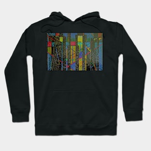 City Impression with Skyscrapers Hoodie